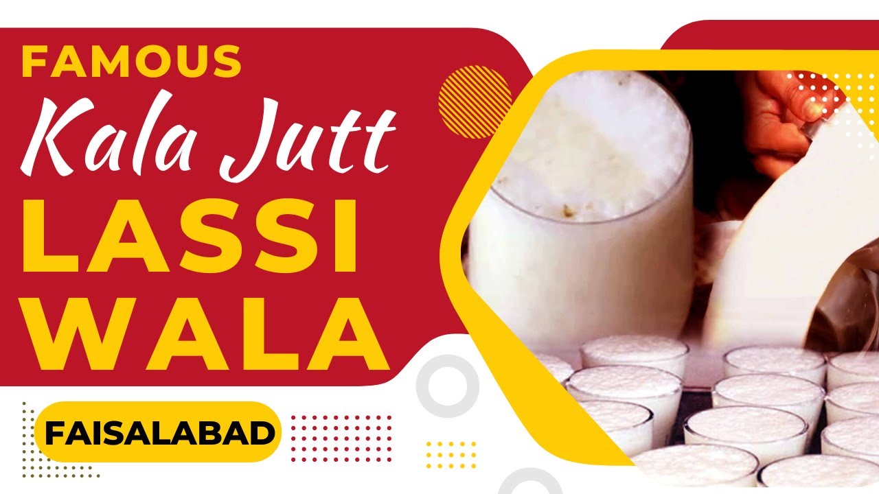 Famous Lassi Wala Kala Jutt In Faisalabad