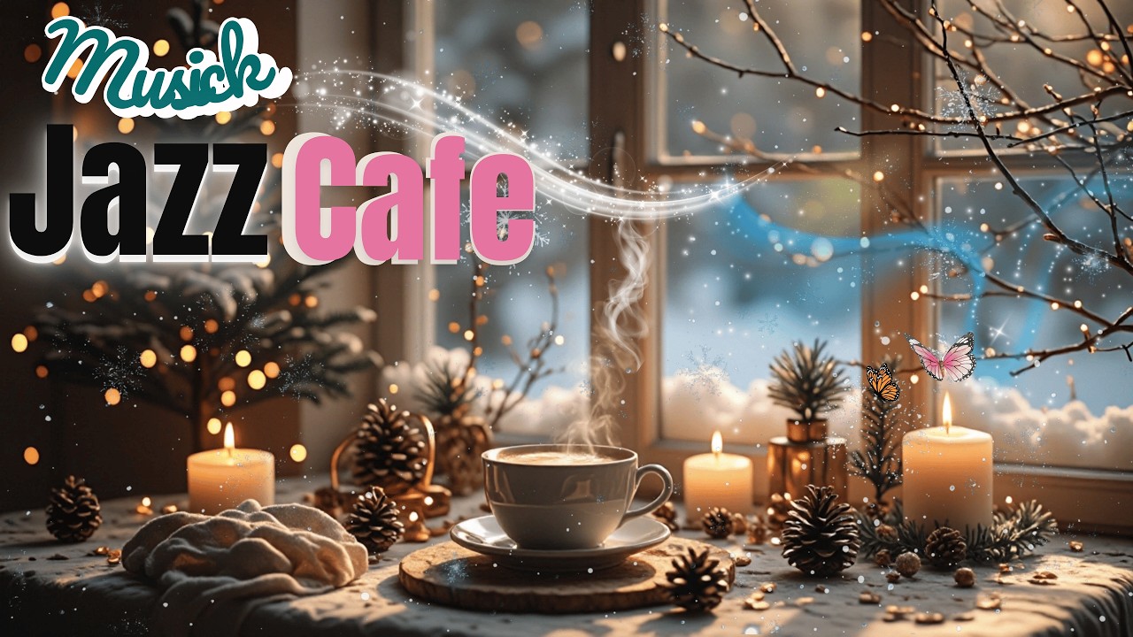 Happy February Jazz ~ Relaxing Winter Coffee Music and Bossa Nova Instrumental for Great Mood