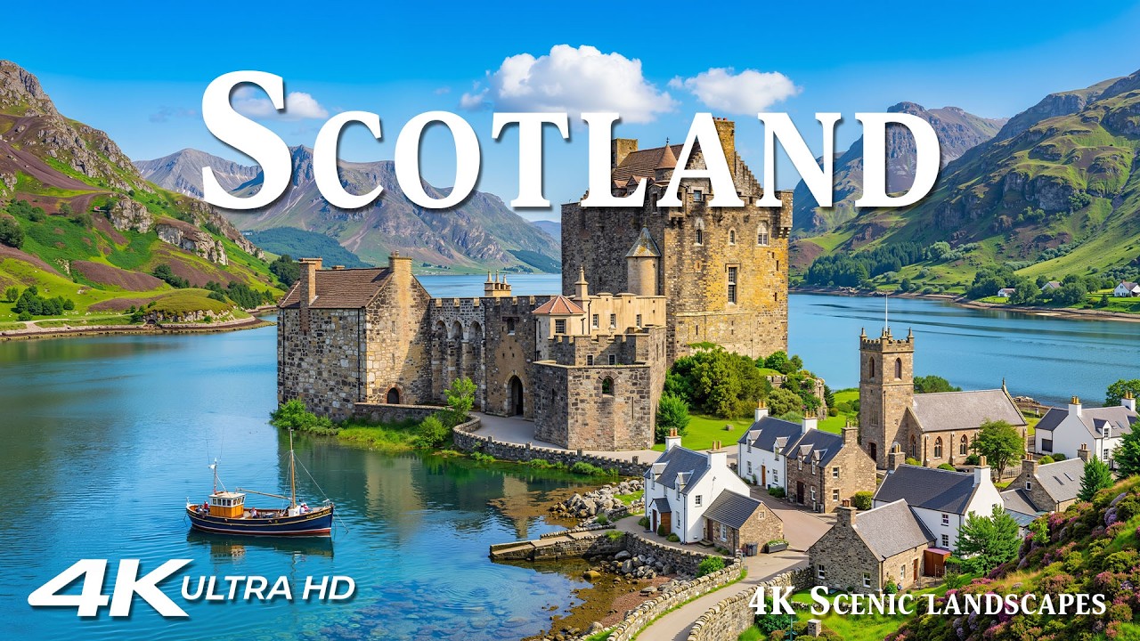 Scotland 4K | Mystical Highlands – Ancient Castles, Misty Glens & Timeless Landscapes