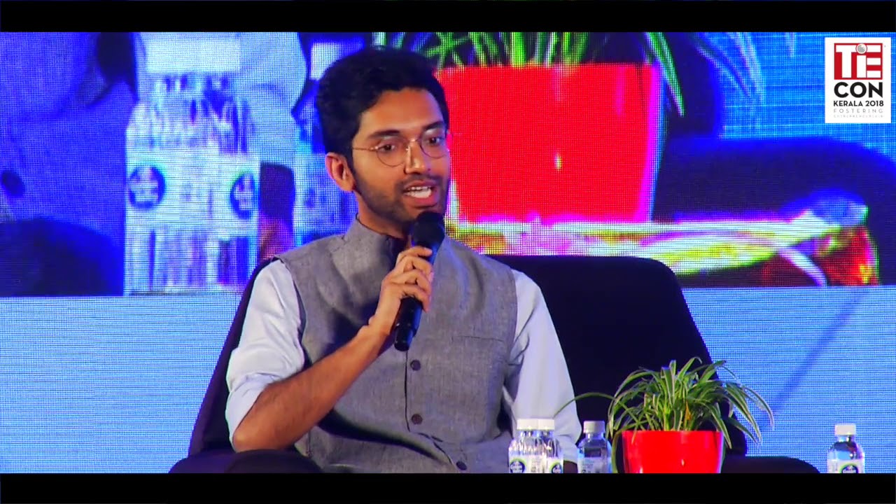 Author Manu S Pillai at TiEcon Kerala 2018
