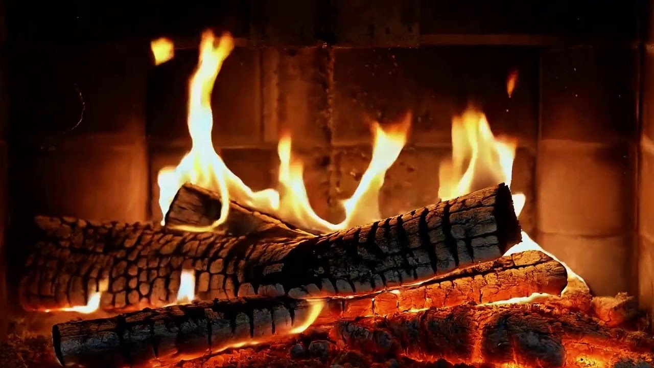 Warm Fireplace Sounds with Soft Crackling Fire Audio for Deep Sleep