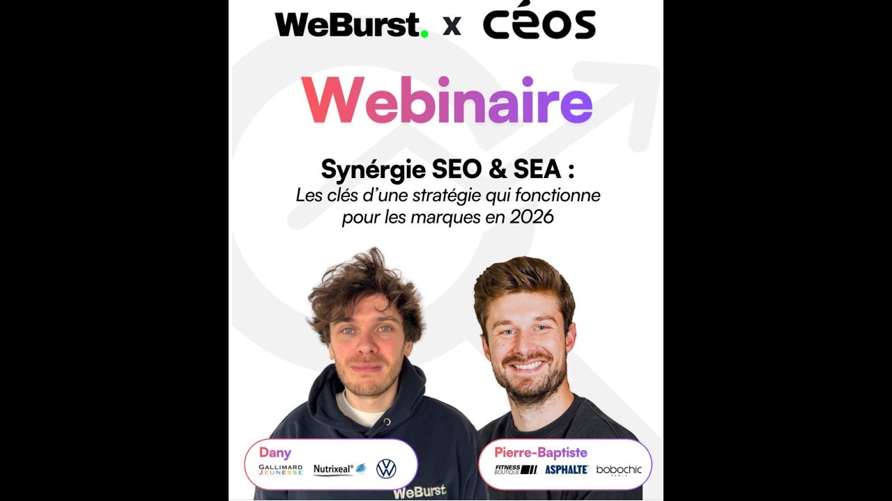 SEO   SEA   Une stratégie qui fonctionne pour les marques en 2026 !