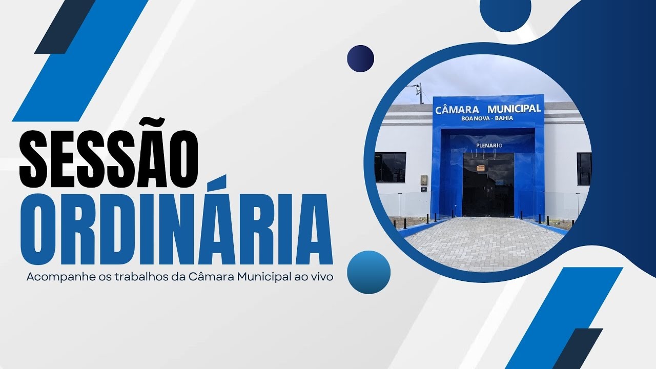 12ª Sessão Ordinária do 2º Período do Legislativo 2025, da Câmara Municipal de Boa Nova