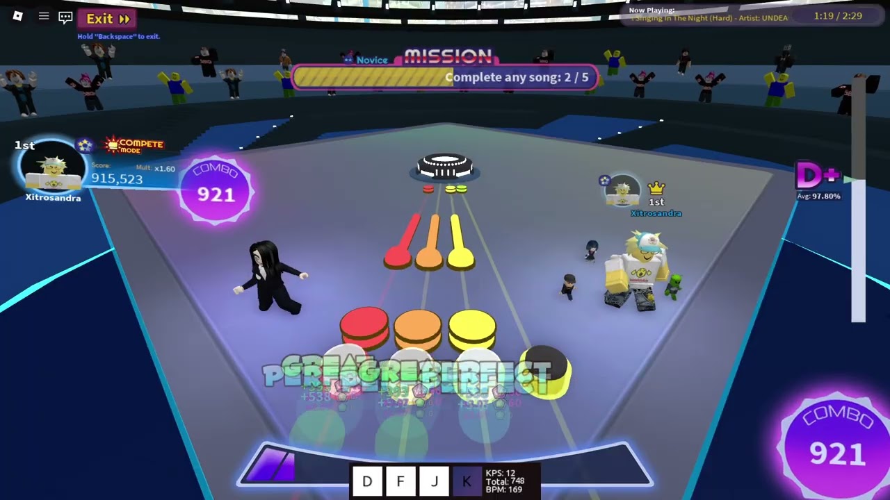 robeats gameplay