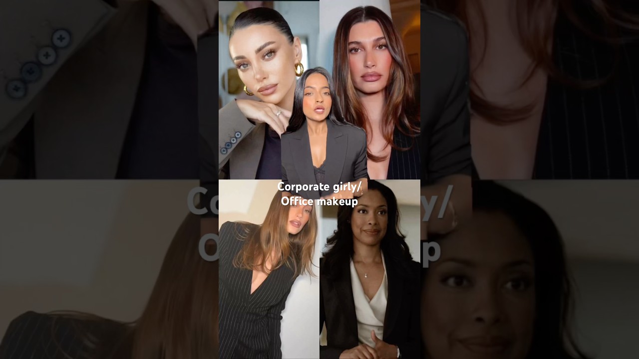 Corporate girly/Office Makeup Tutorial #makeuptutorial #makeuptips #makeuptricks #makeup #makeuplook