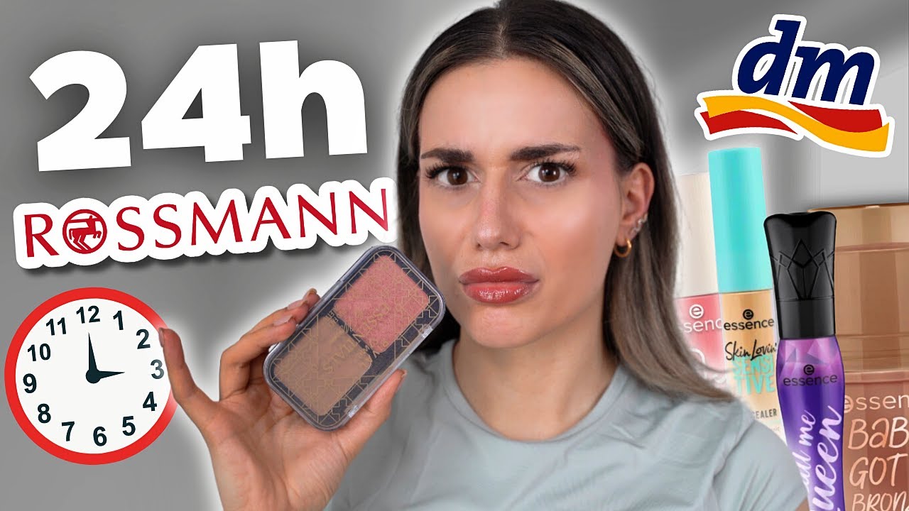 24 Stunden nur Drogerie-Produkte von dm & Rossmann! 💄