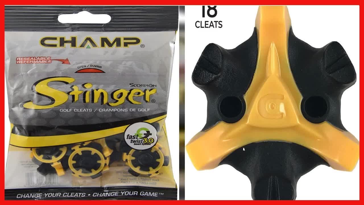 Great product -  Champ Stinger Golf Cleats
