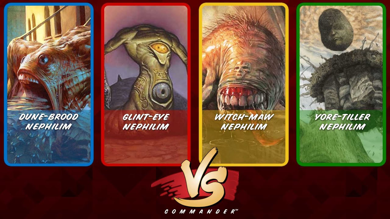Commander VS S3E2: Dune-Brood vs Glint-Eye vs Witch-Maw vs Yore-Teller [MtG: Multiplayer]