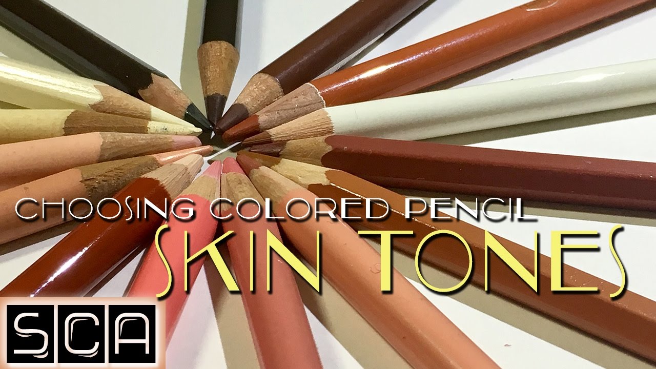 Skin Tone & Colored Pencil Choices -  Polychromos, Prismacolor, Holbein, Pablo
