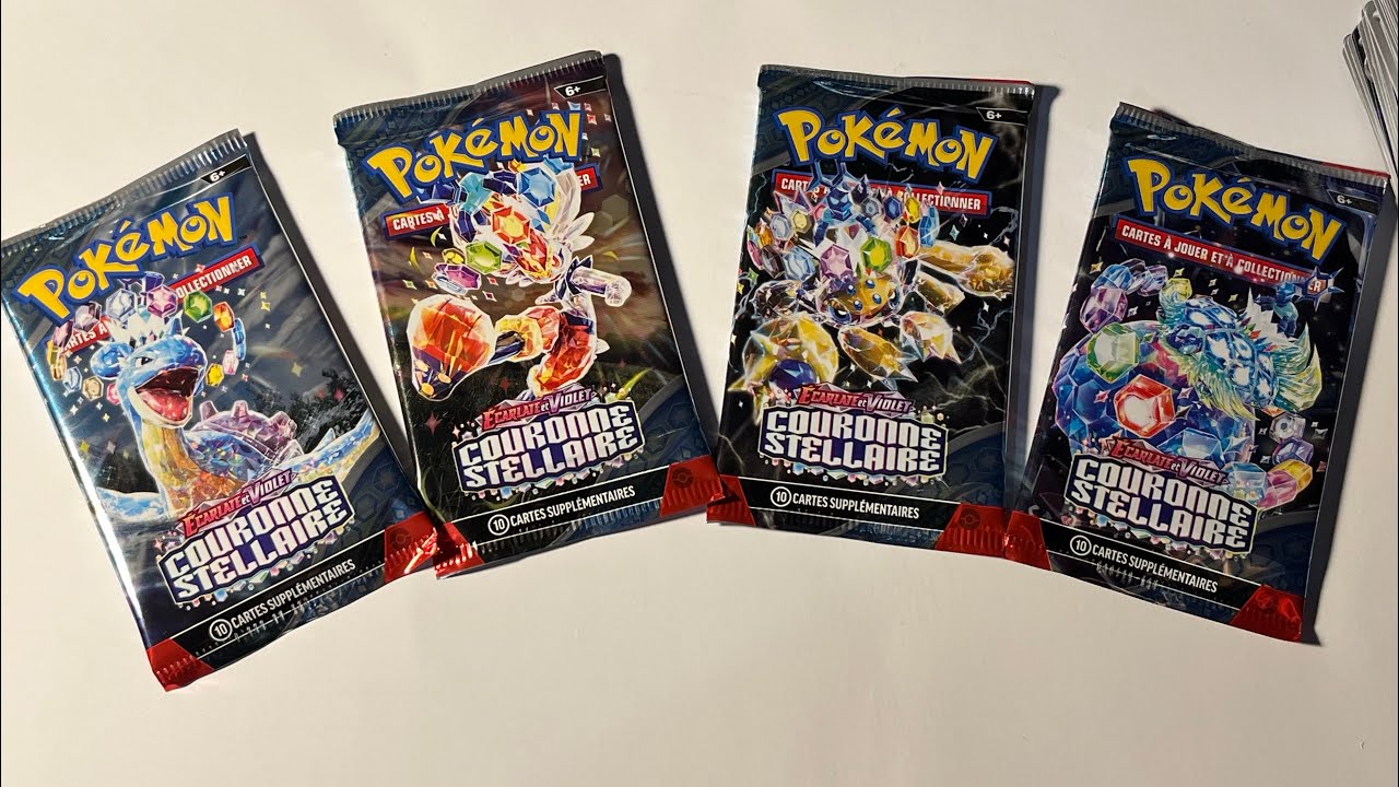 Ouverture de 4 boosters ( couronne stellaire )