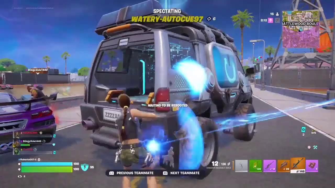 Quint zero build Winterfest Fortnite Chapter 7 no mic chill game play