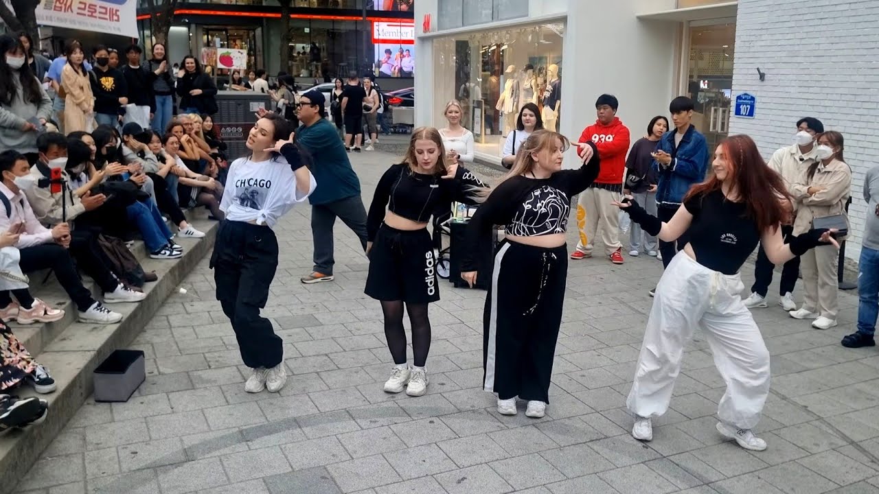 [STREET ARTIST] BLACK MIST. HONGDAE BUSKING. 230503.
