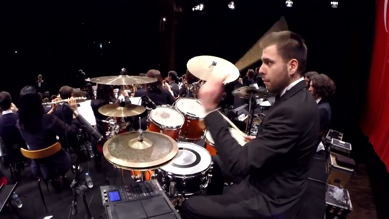 Cengiz Yılmaz - (Bora Duran - Gül Senin Tenin) - Konser - (DrumCam)
