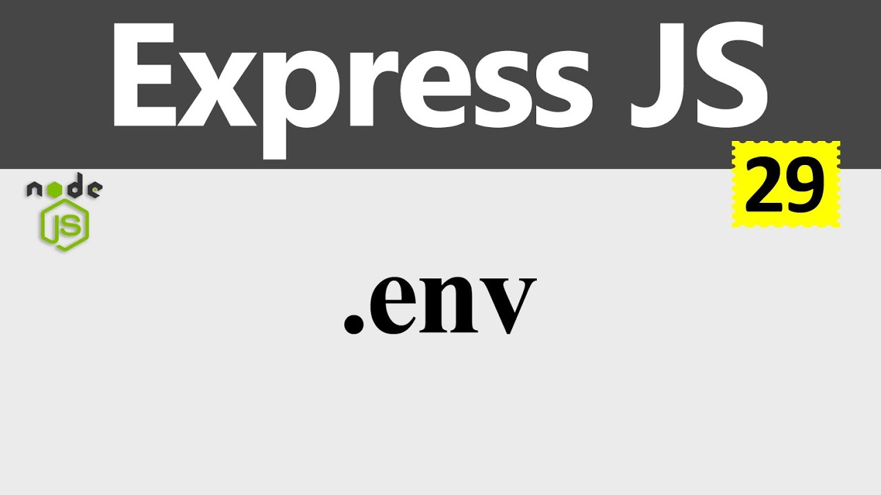 dotenv in Express JS (Hindi)