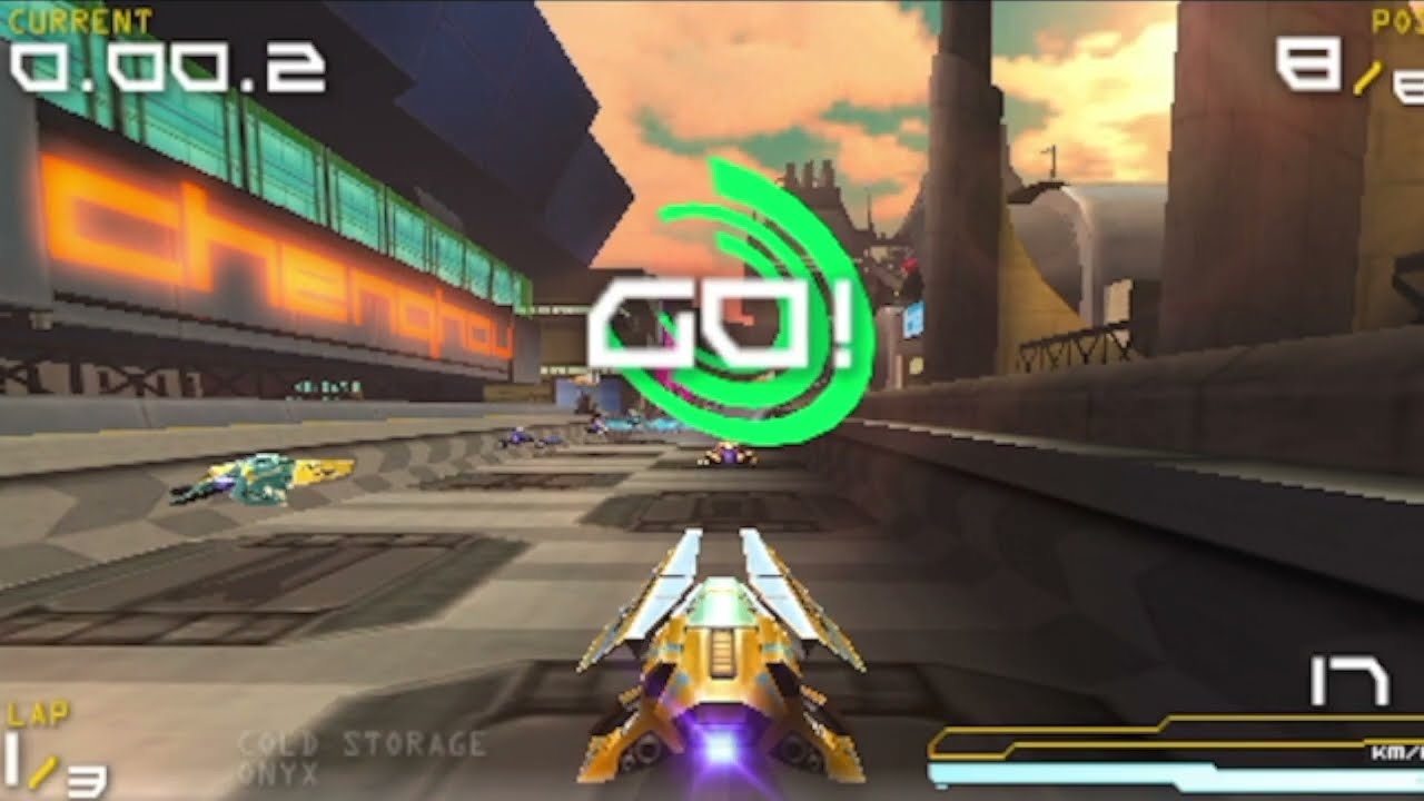 Old Games Archive: WipeOut Pure Exhibition Race