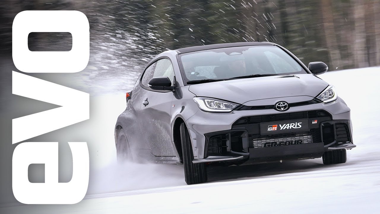 Обзор нового Toyota GR Yaris Gen 2 на льду | evo