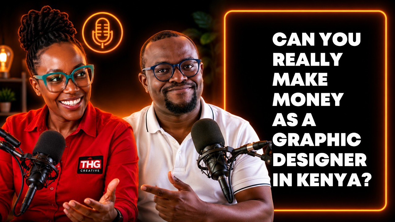 Can You Make Money as a Graphic Designer in Kenya? | Beginner Q&A with Tosh Ruchiami |Tag Creative