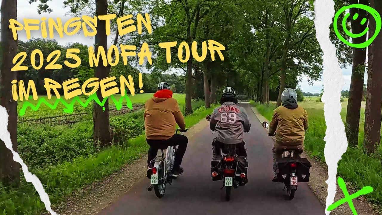 Pfingsten 2025 – Mofa Tour zum Lostplace im Regen 🌧️🏍️