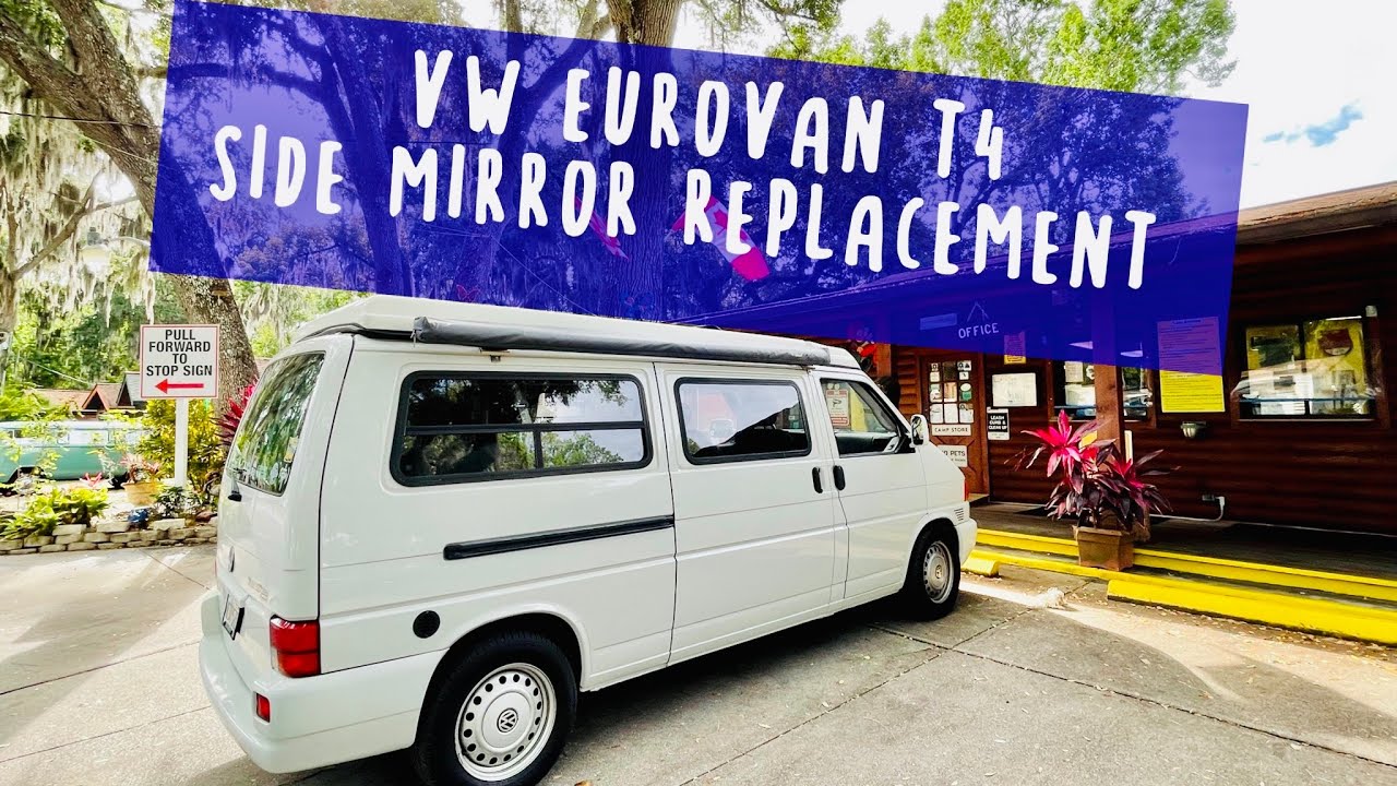 Снятие бокового зеркала заднего вида Vw Eurovan T4 2001 года