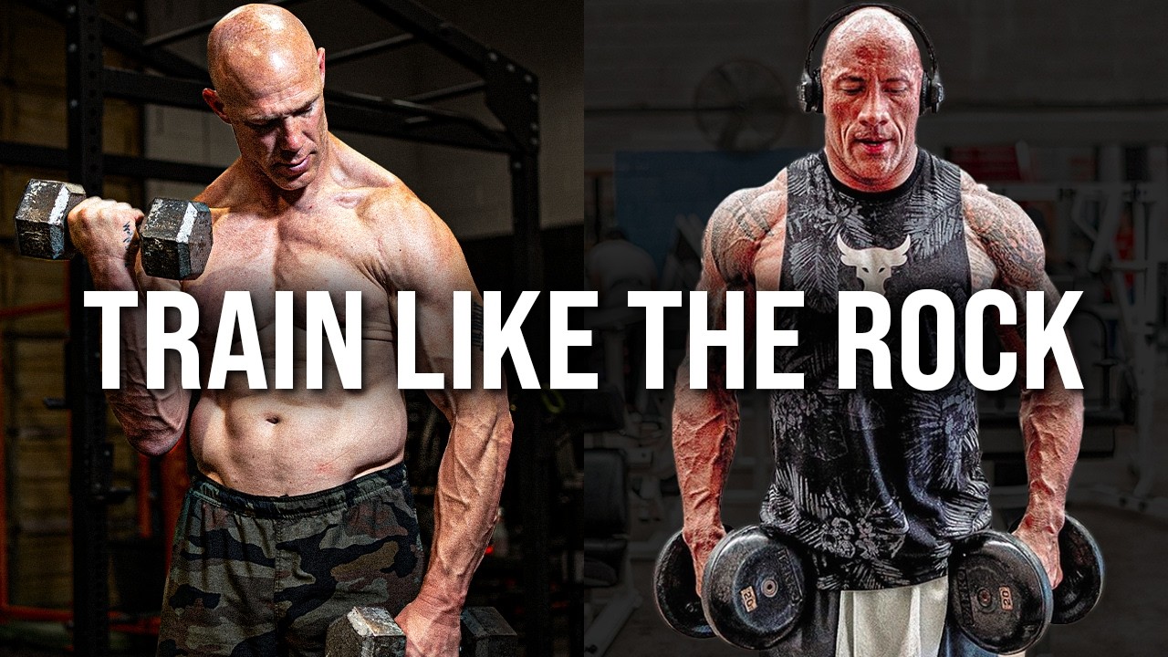 TRAIN LIKE THE ROCK - One of the best workouts by Bobby Maximus