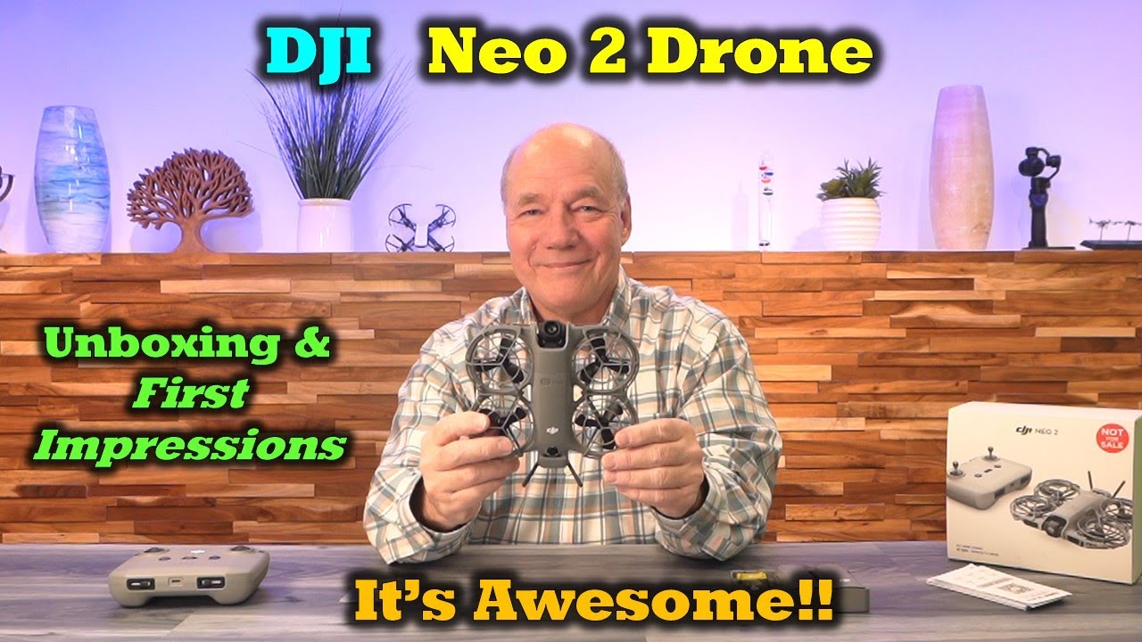 Дрон DJI Neo 2 — распаковка и первые впечатления | Он просто потрясающий!
