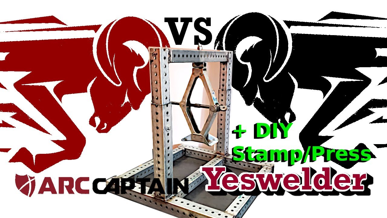 Arccaptain против Yeswelder | Самодельный штамп/пресс | #сварка #обзор #GMAW #инструменты #сделай...