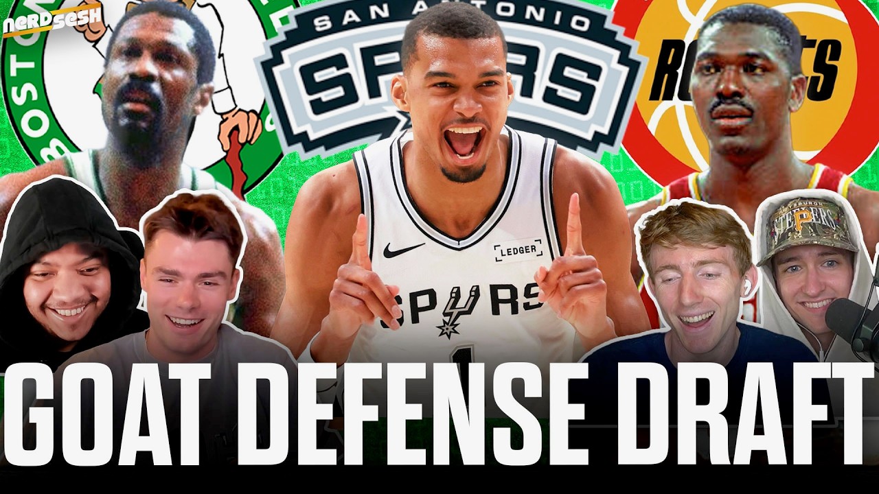 NBA All-Time Defense Draft: Who Can Build The GOAT Defense? | Nerd Sesh x Hoop Venue x Marz
