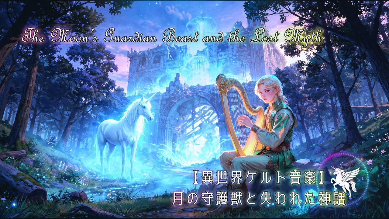 【1時間】異世界ケルト音楽｜月の守護獣と失われた神話[The Moon’s Guardian Beast and the Lost Myth]