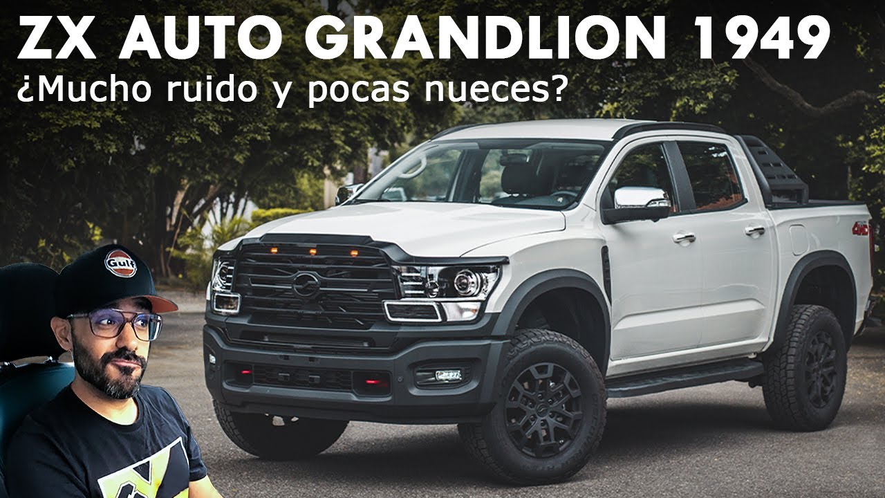 La ZX Auto Grandlion es la pick-up china más grande y ruda, a pesar de su pequeño motor