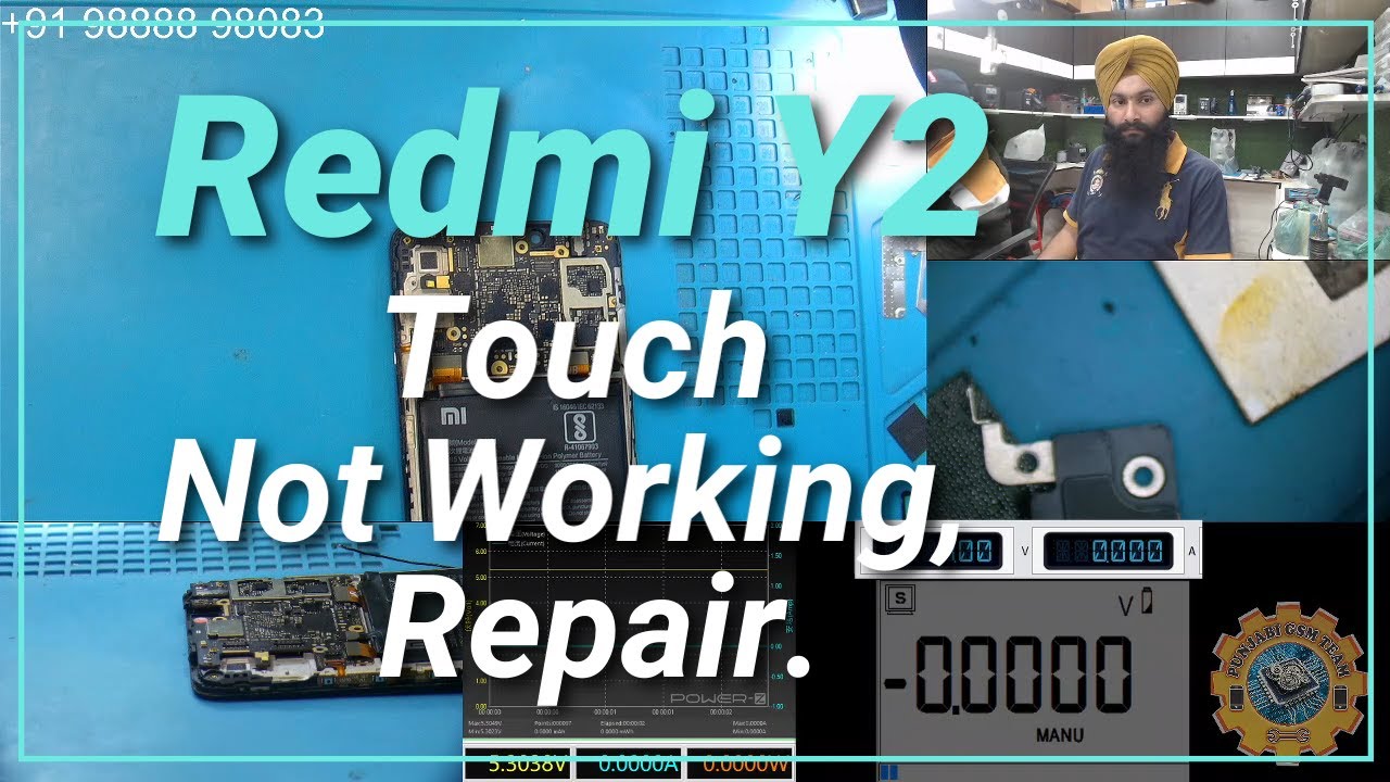 Redmi Y2 Touch not Working, Repair.
