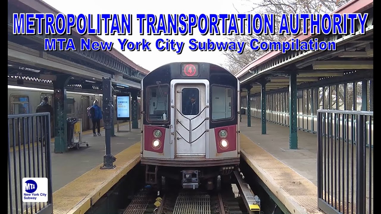 MTA New York City Subway Compilation (feat. PATH & NJ Transit LRT)