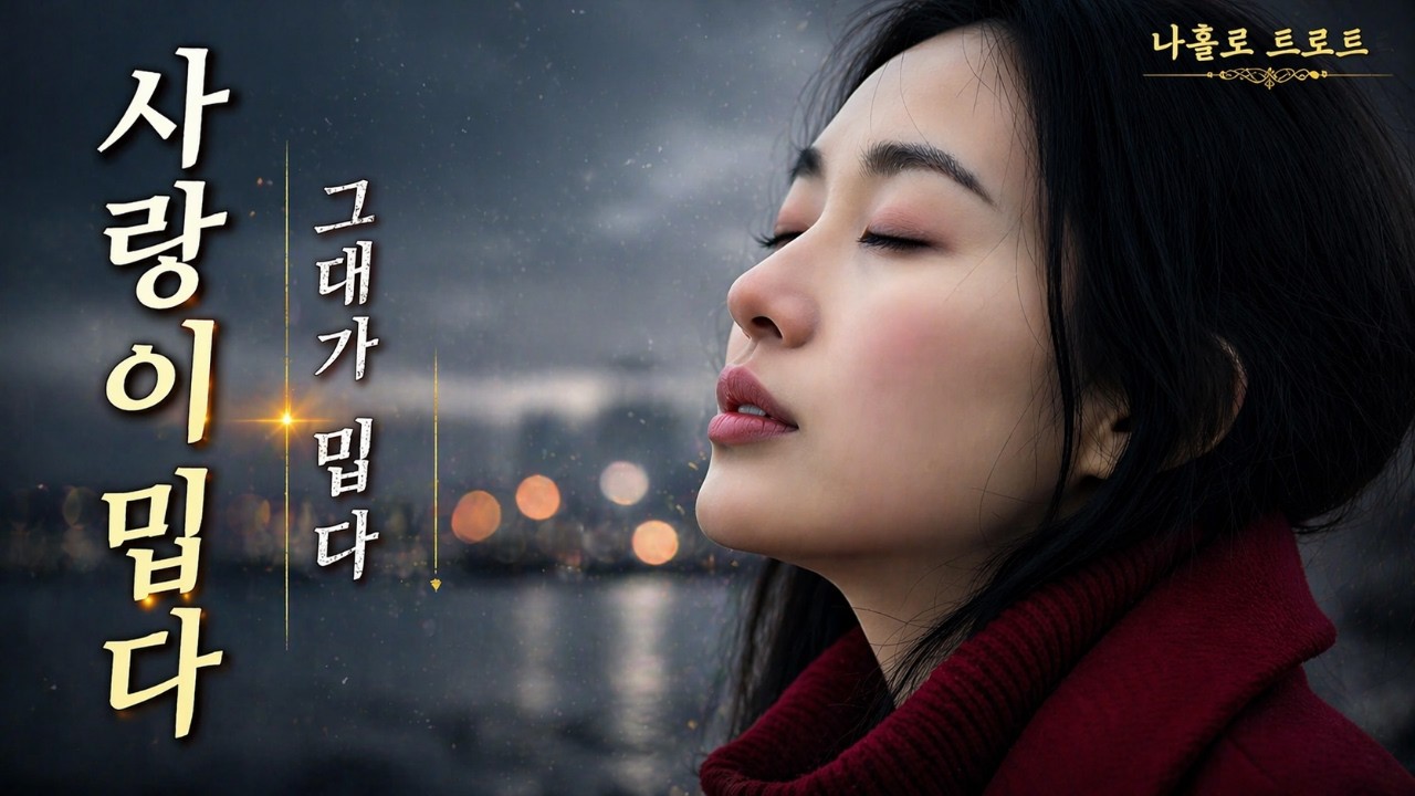사랑이 밉다, 그대가 밉다 | 가슴 아픈 이별 감성 트로트 | 나홀로 트로트