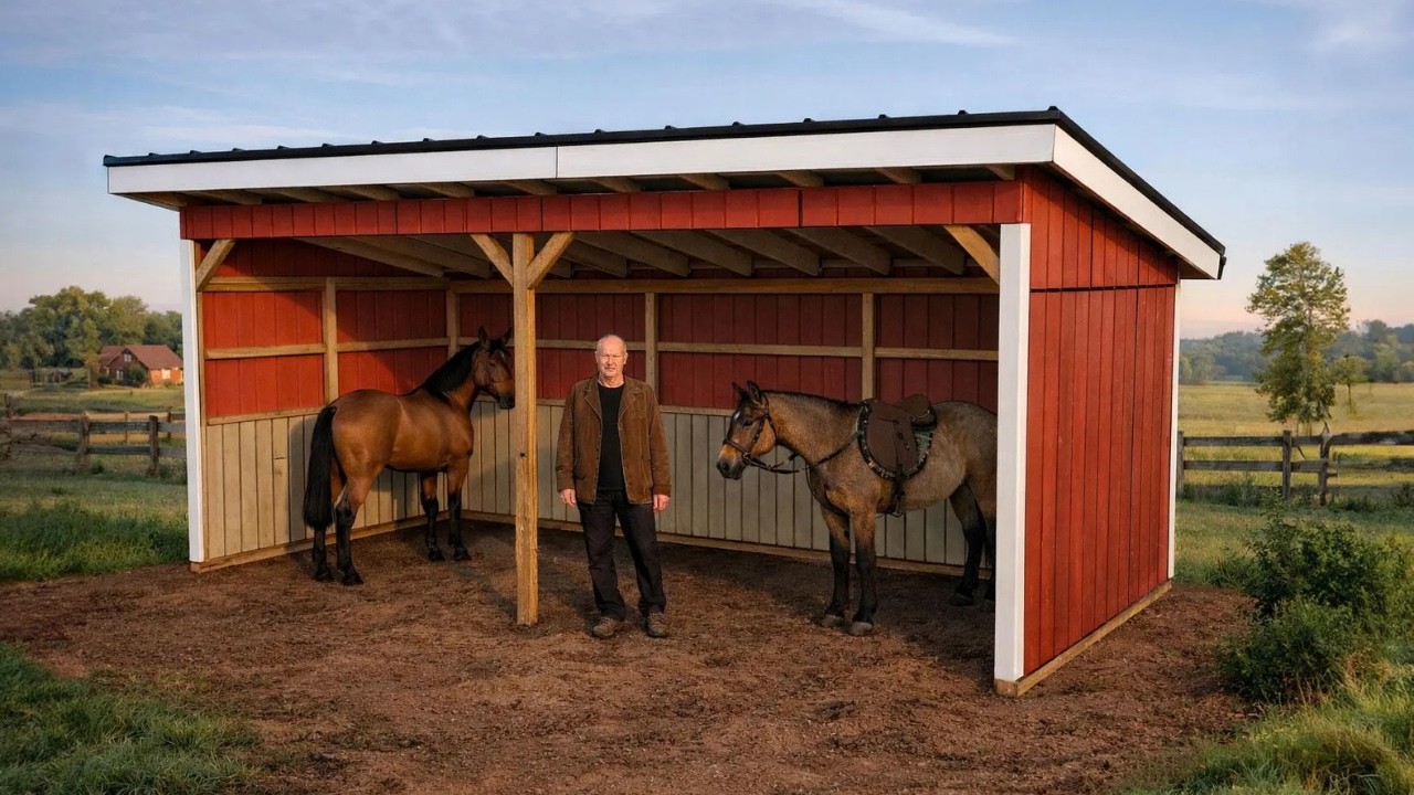 How to Build a 12x24 Run in Shed
