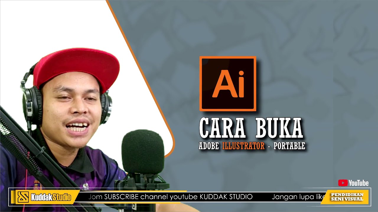 CARA BUKA ADOBE ILLUSTRATOR - PORTABLE