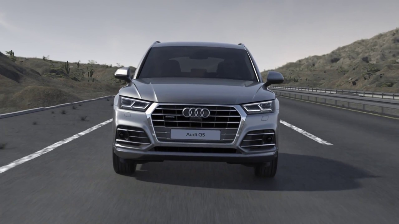 Audi Q5 - Animation Luftfederung mit Dämpferregelung | AutoMotoTV Deutsch