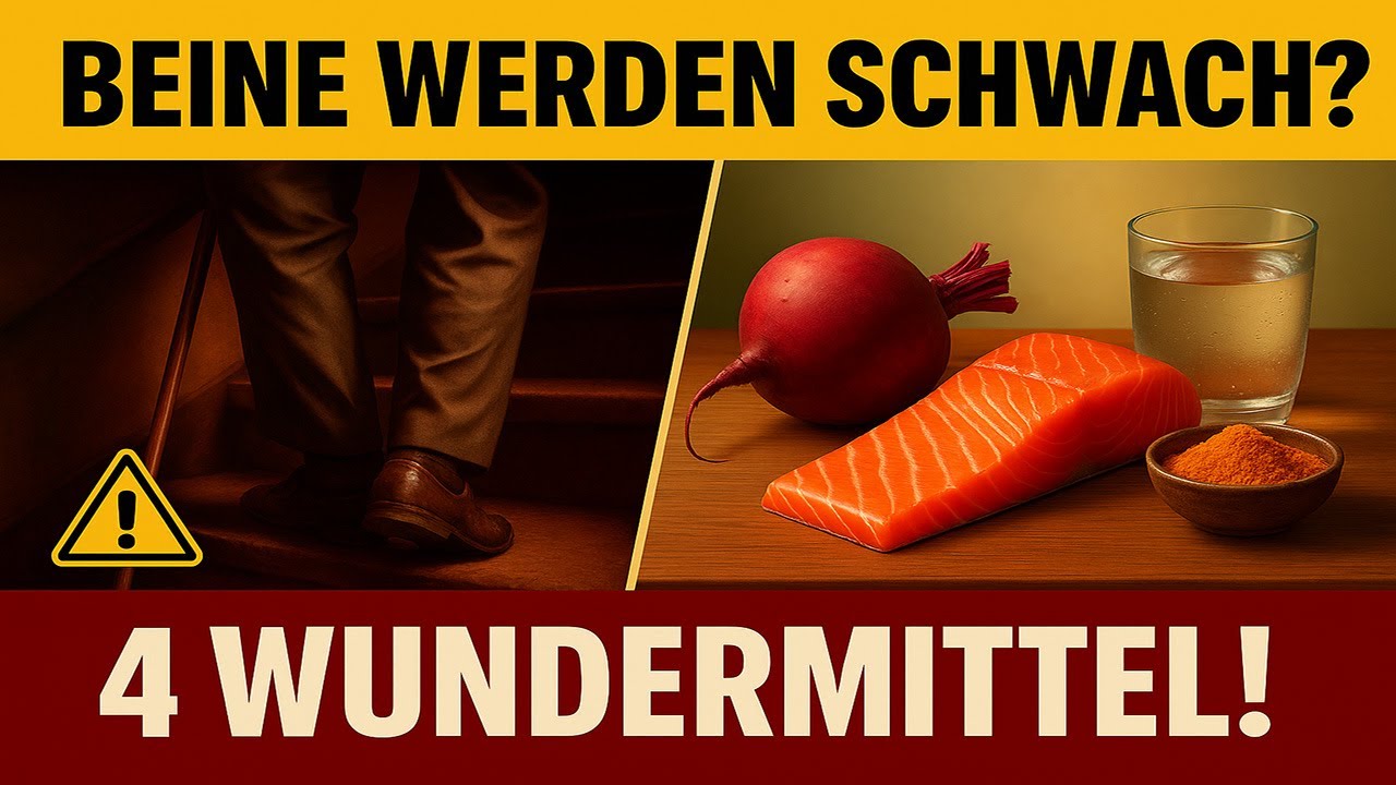 Deine Beine altern zuerst &ndash; Diese 4 Wundermittel halten sie stark & jung! Ern&auml;hrung f&uuml;r Senioren