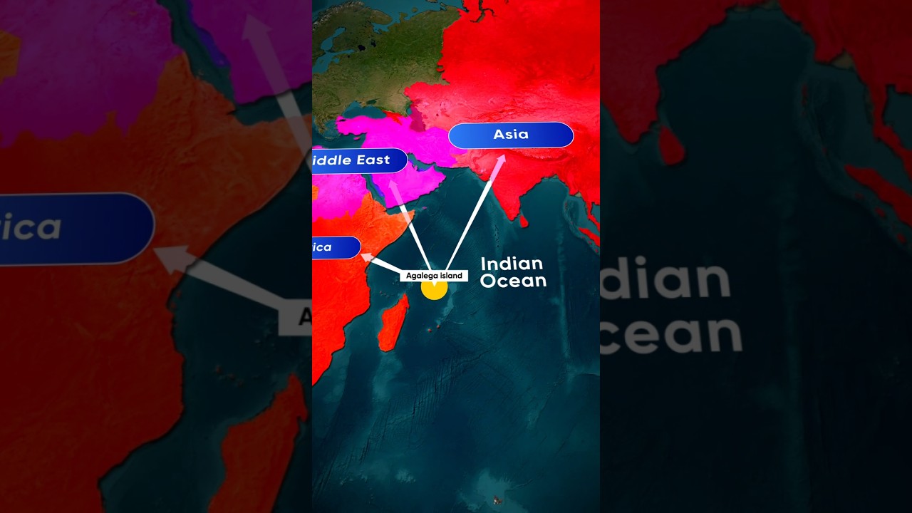 Agalega Islands | India Hidden Military Base in the Indian Ocean | Geopolitics hotspot near africa
