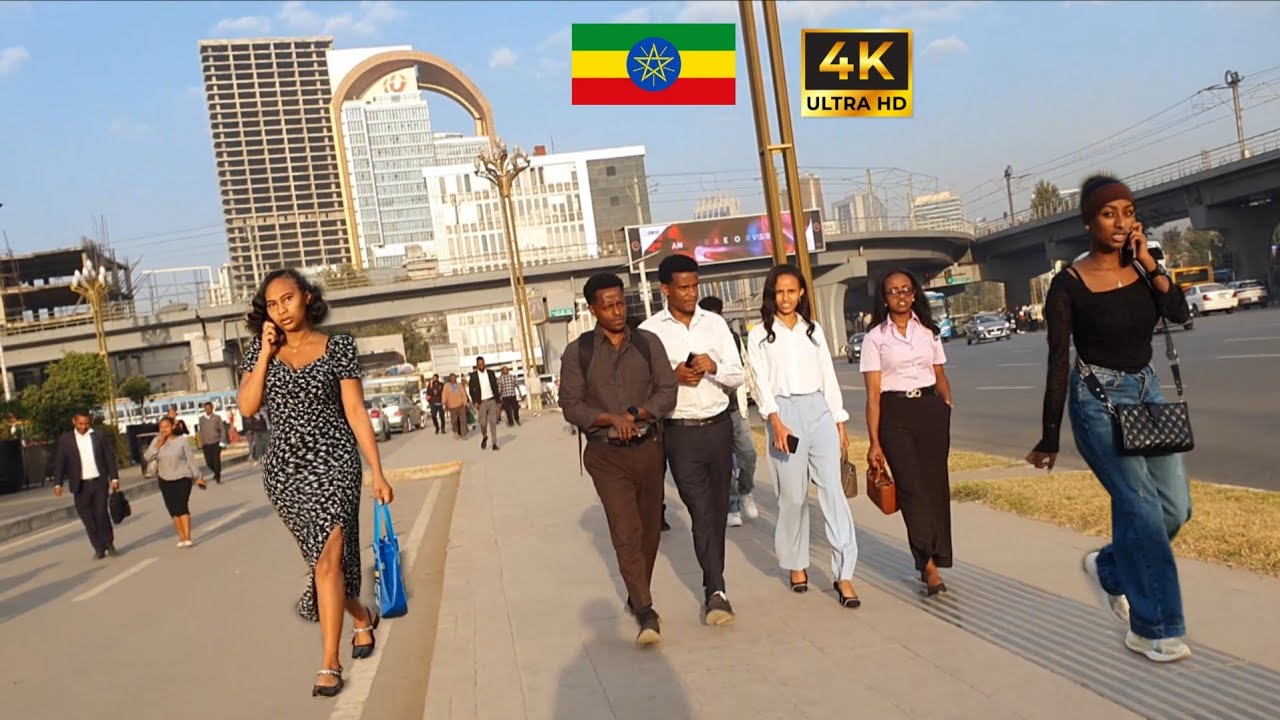 Meskel Square , 🇪🇹 Addis Ababa walking Tour 2026 , Ethiopia