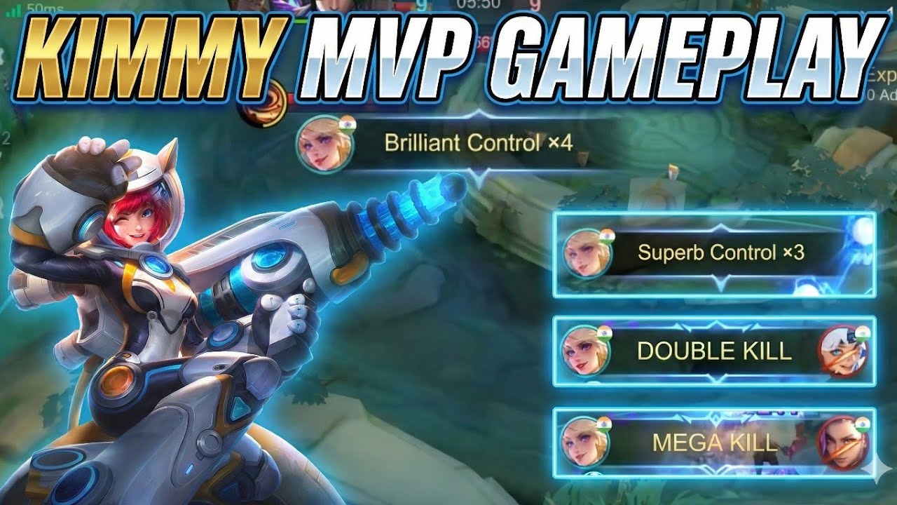 KIMMY FULL GAMEPLAY! |MLBB India Solo Rank Server Funny Moment #MLBB #MLBBIndia #GamingIndia #kimmy 