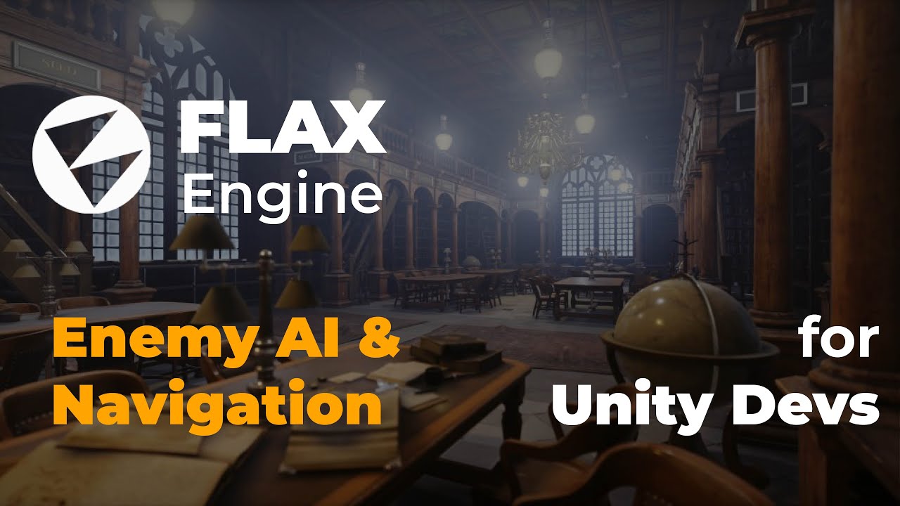 🕹️ Flax Engine for Unity Developers 🎮 - Enemy AI & Navigation #unity #flaxengine