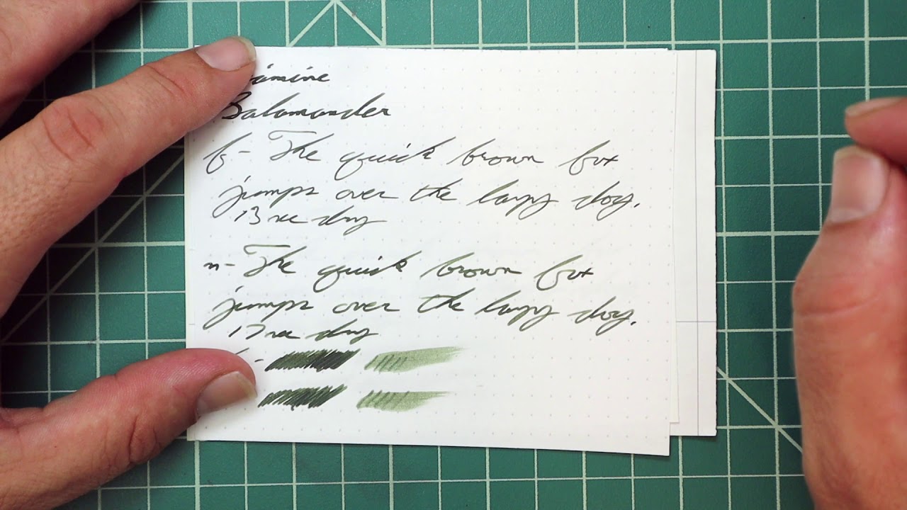 Diamine Salamander Fountain Pen Ink #fountainpenink #fountainpens