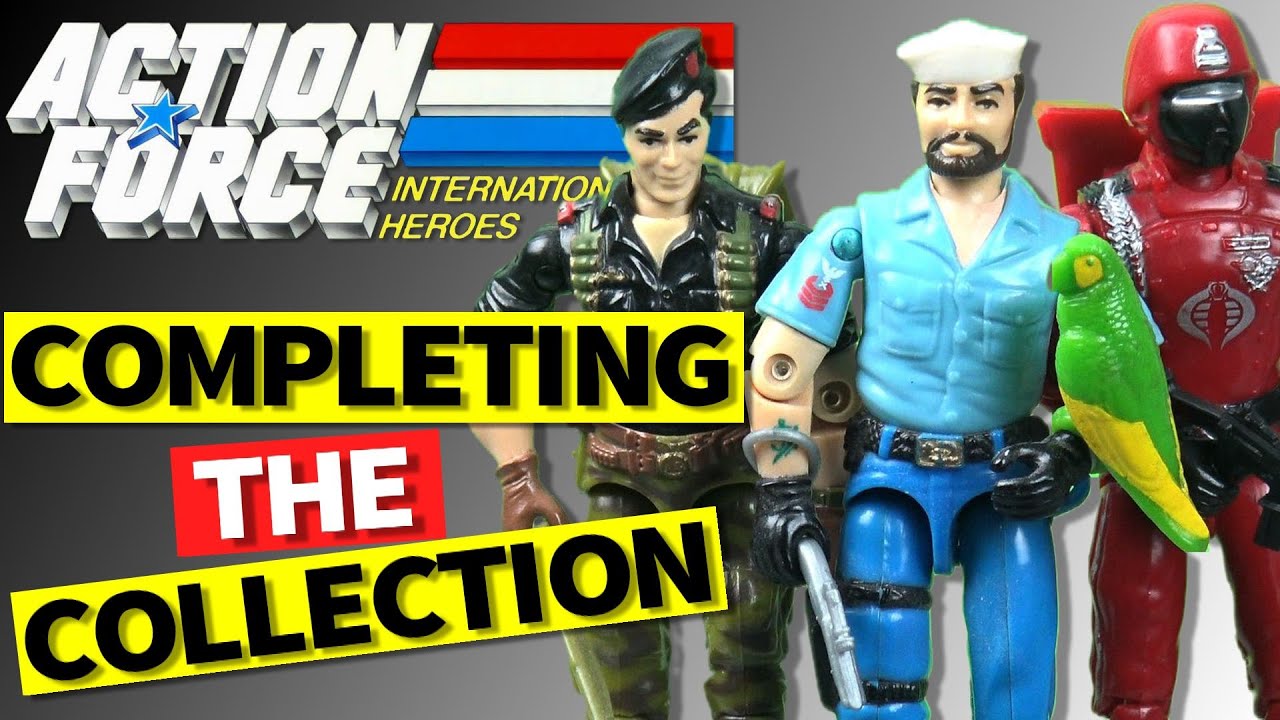Action Force International Heroes - Completing the Collection!