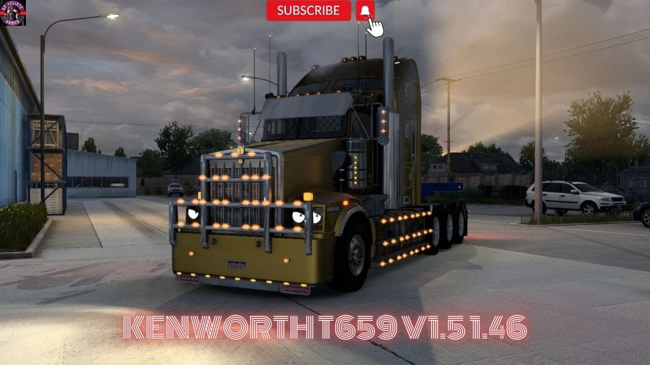 American Truck Simulator 1.46 KENWORTH T659 V1.5 1.46