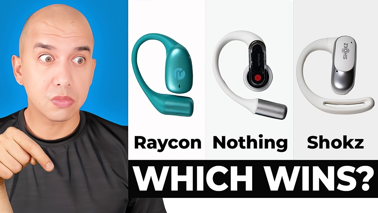 Raycon против Nothing против Shokz &mdash; лучшие открытые наушники 2025 года?