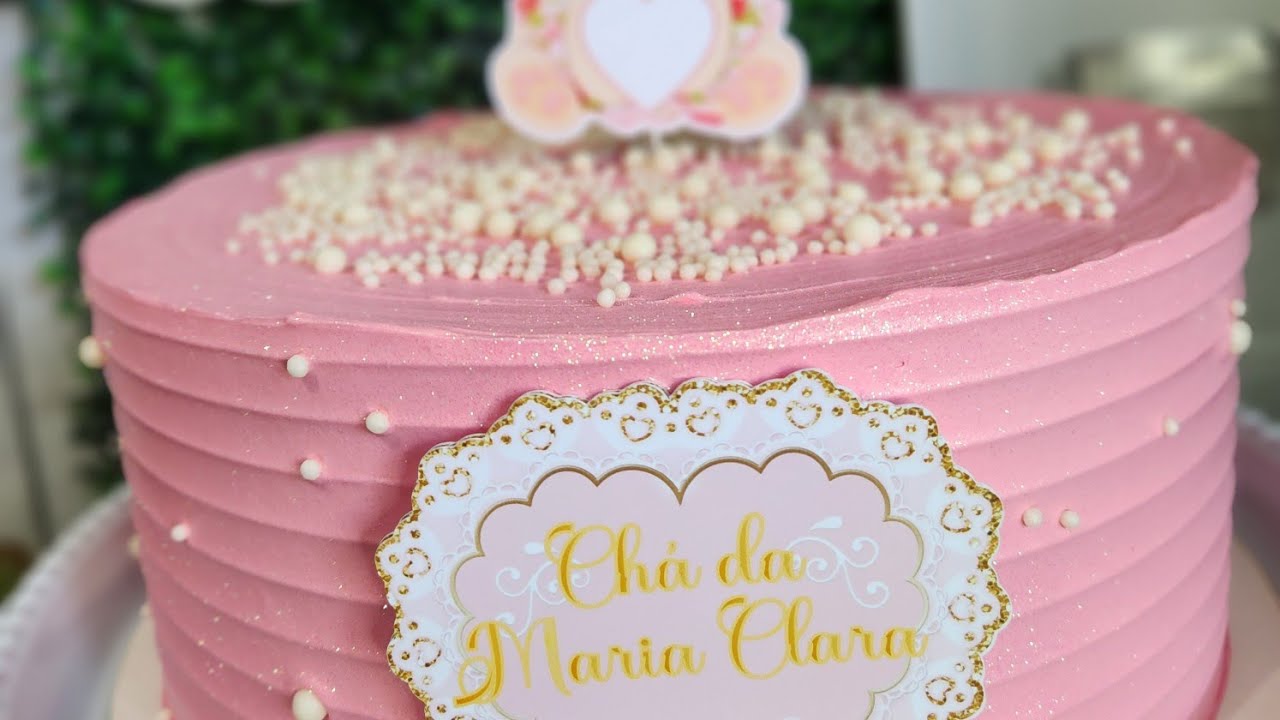 BOLO URSINHA BABY | BOLO CHÁ DE BEBÊ | ATELIÊ DOCE - LIDIANE OLIVEIRA