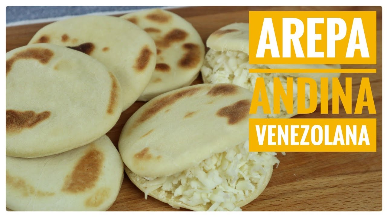 AREPA ANDINA / Como hacer Arepa Andina Venezolana / Fácil Receta Venezolana