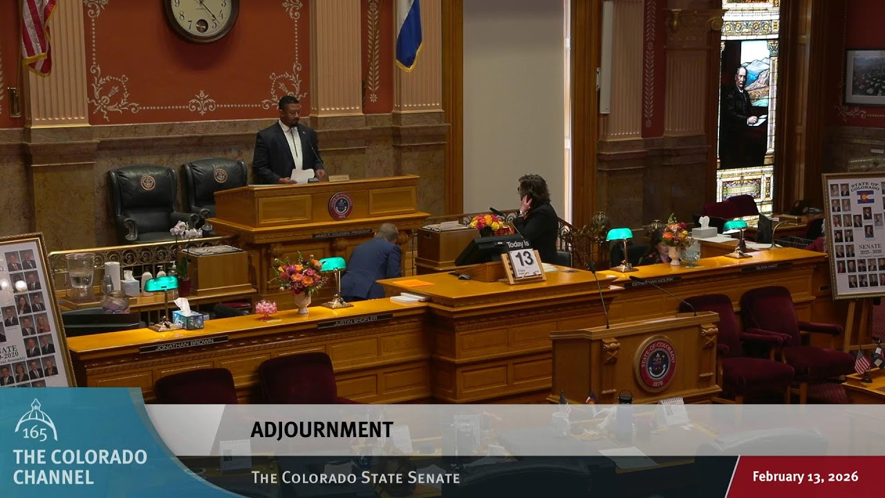 Colorado Senate 2026 Legislative Day 031