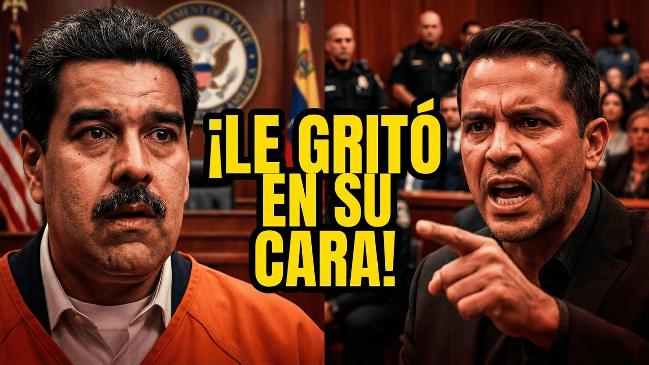 Así venezolano encara a Nicolás Maduro en corte de EE. UU.: “Eres un criminal”, le dijo Pedro Rojas