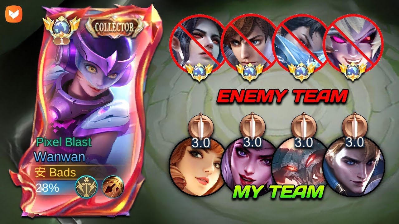 TOP GLOBAL WANWAN MET DARK SYSTEM IN SOLO RANK!!🥺 (can I still win and get MVP?)