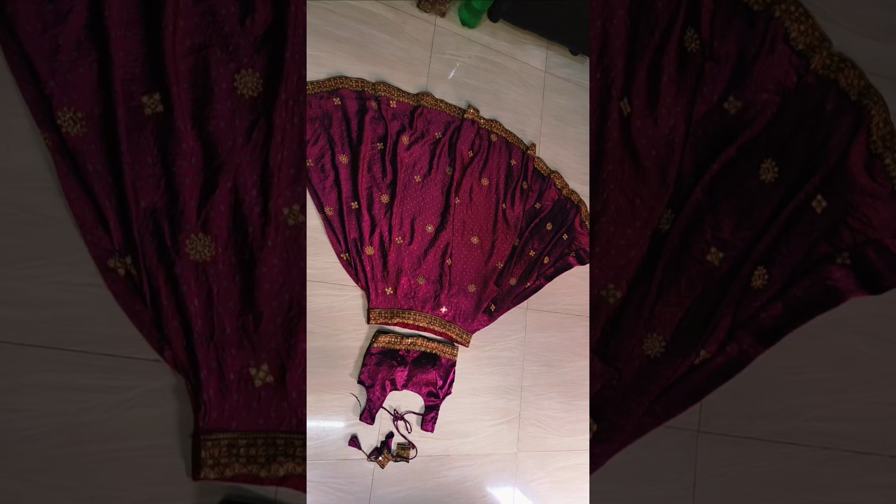 sarri se banaye lehnga choli 